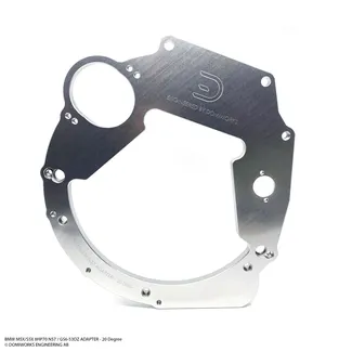 BMW M5x/S5x 8HP 45/50/70/75 N57 B57 B58 Adapter - M20, 20 degree tilt