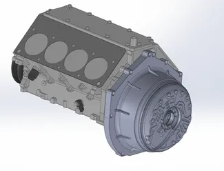 Chevy LS/LT/SB/BB Ultim8HP Bellhousing Kit- 6 Bolt Crankshaft