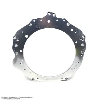 Chevy LS/LT/SB/BB to 8HP90/95 N73 N74 Mirrored Starter Adapter Kit