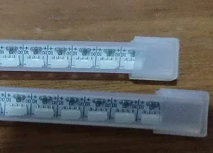 RGB LED Eyebrow Light Strips 30CM x 2