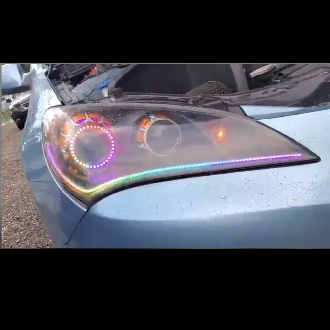 RGB LED Eyebrow Light Strips